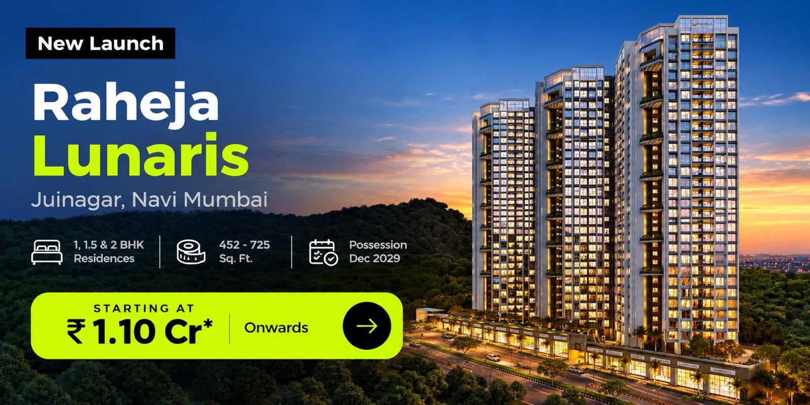 Raheja Lunaris — Juinagar Navi Mumbai